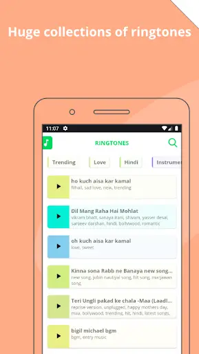 m-Ringtones screenshot 1