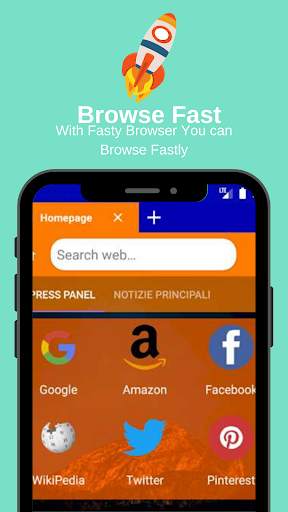 Fasty Browser screenshot 2
