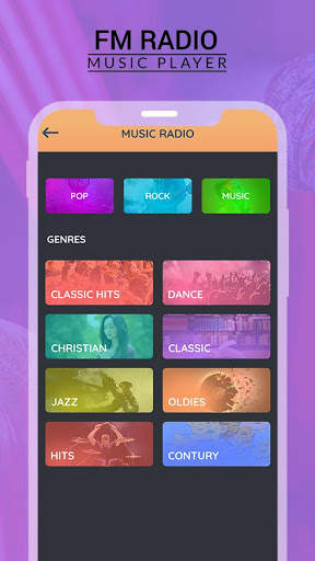 Radio FM & Music Player, Online FM Radio Station screenshot 2