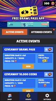 FREE BRAWL PASS APP screenshot 1