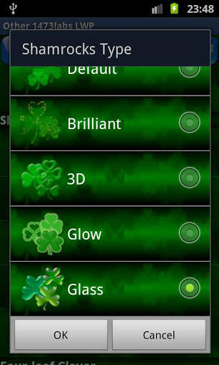 Shamrock Live Wallpaper screenshot 3