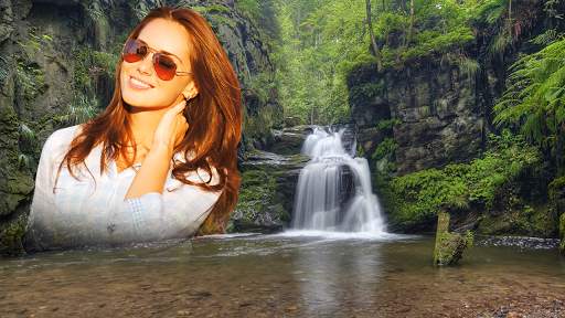 Waterfall Photo Editor frame screenshot 14
