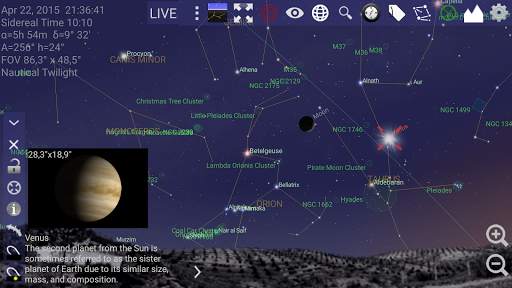 Mobile Observatory 2 - Astronomy screenshot 1
