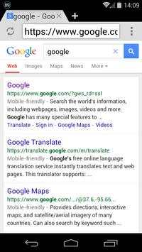 Internet Web Browser screenshot 1