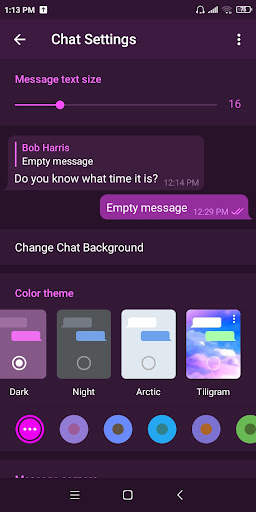 New Messenger plus 2021, New Telegram Unofficial screenshot 2