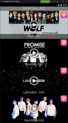 EXO Free Ringtones screenshot 4