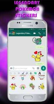 Legendary Pokemon Stickers screenshot 4
