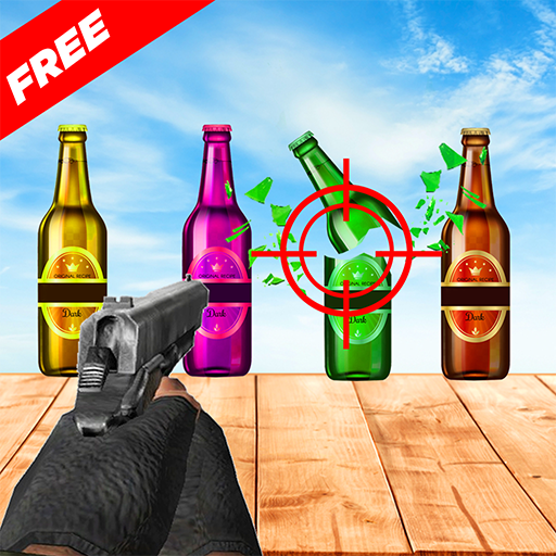 Bottle Gun Shooter Free Game 2019 icon