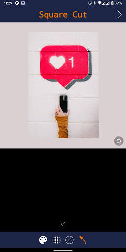 Square Cut, No Crop & Blur for Instagram screenshot 5