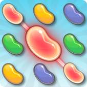 Match 3 & Puzzles: Jelly Beans Crush logo