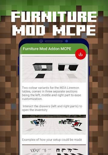 Furniture Mod Addon MCPE screenshot 3