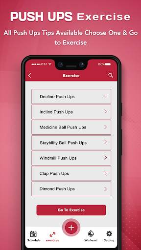 Push Ups Workout : Push Up Exercise screenshot 1