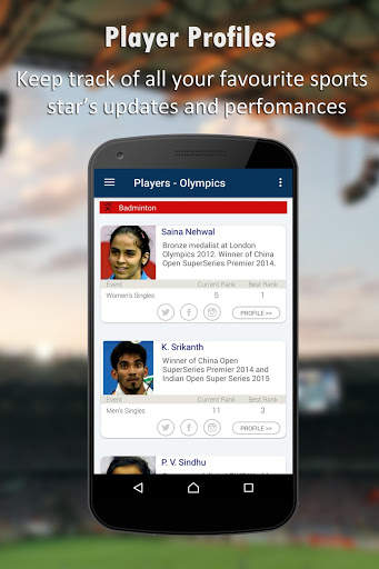 India at Sports screenshot 3
