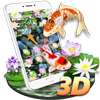 Koi Fish Aquarium 3D Theme logo