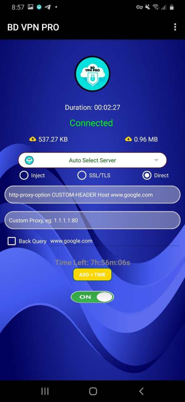 Bd vpn pro screenshot 1