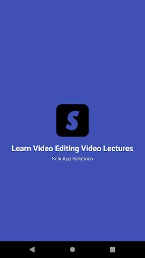 Learn Video Editing Lectures and Tutorials screenshot 1