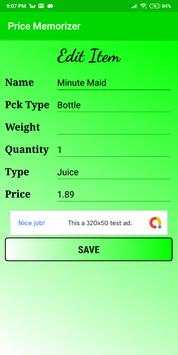 Price Memorizer скриншот 6