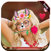Snap Filter Effects &amp; Sticker - Cat &amp; Dog Faces أيقونة
