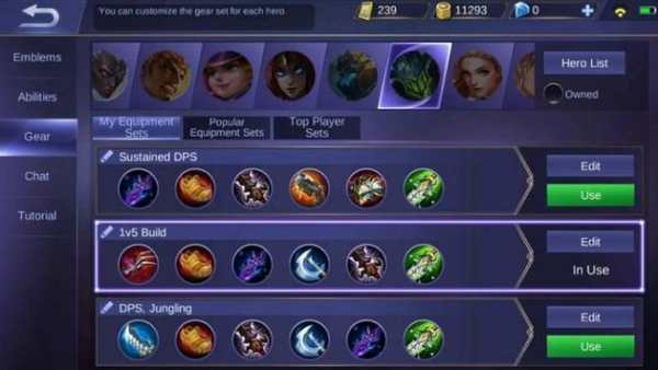 MOBA ML BUILDS screenshot 2