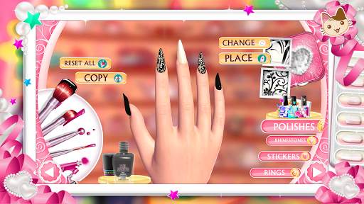 3D Nails Game Manicure Salon screenshot 4