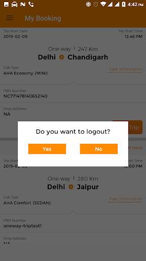 AHA Taxis Driver App screenshot 2