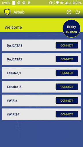 Arbab Vpn screenshot 1