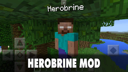 Herobrine Mod for Minecraft PE screenshot 1