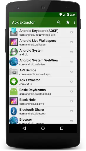 Apk Extractor screenshot 1