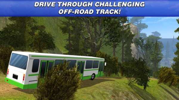 Offroad Hill Bus Driver 3D screenshot 1
