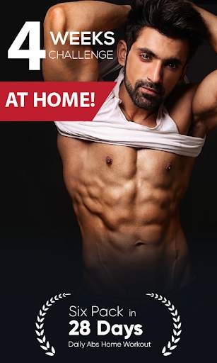 Six Pack in 28 days - Daily Abs Home Workout screenshot 6