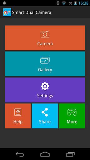 Smart Front Back Dual Camera screenshot 1