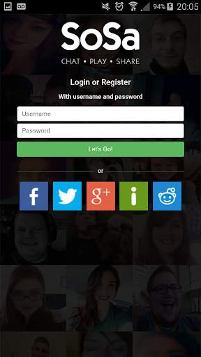 SoSa - Chat Play Share screenshot 1