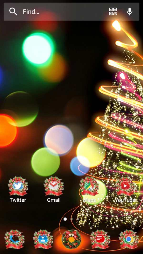 Christmas Solo Launcher Theme screenshot 7