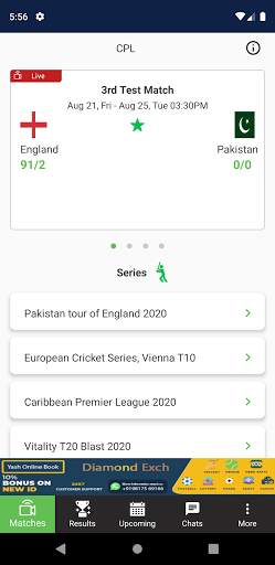 Cricket Premiere League - Cricket Live Line screenshot 8