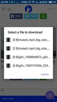 Videomate video downloader screenshot 3
