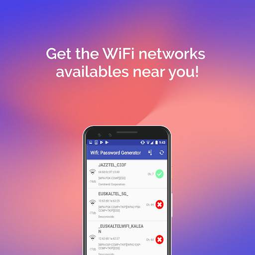 Wifi: Password Generator screenshot 1