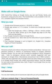 User Guide for Google Home Mini screenshot 4