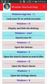 Computer Shortcut keys 3 تصوير الشاشة