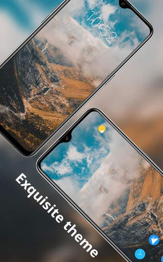 Mountain theme | autumn sky nature earth screenshot 1
