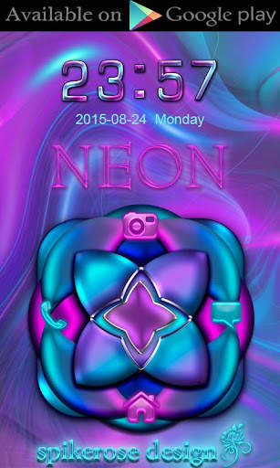 Neon Go Launcher theme screenshot 8