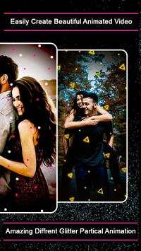Glitter Photo Effect Video Maker With Music screenshot 3