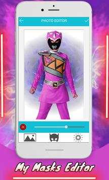 Power hero rangers Masks : change face morph screenshot 6