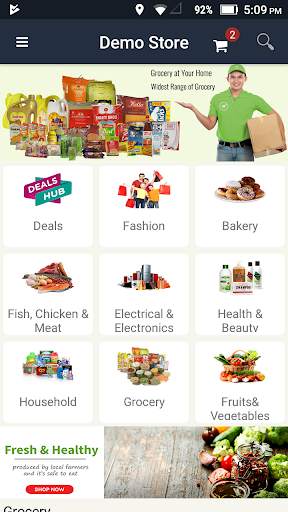 E-commerce Mobile App screenshot 1