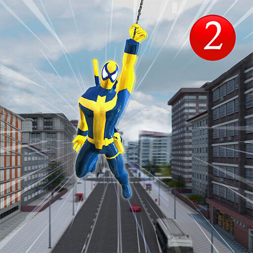 Amazing Ninja Superhero Spider Boy Rope Hero 3D icon