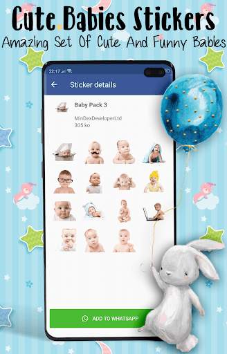 Babies Stickers for Whatsapp screenshot 3