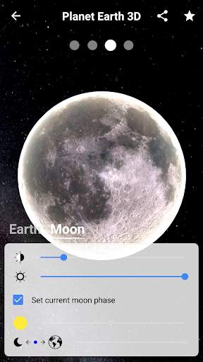 Earth Planet 3D live wallpaper screenshot 4