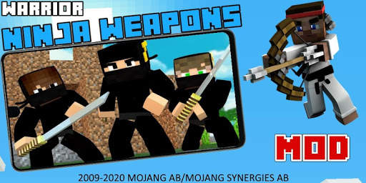 Ninja Swords Mod [Ninja Mobs] скриншот 4