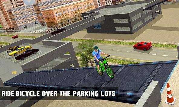 Rooftop BMX Bicycle Stunts screenshot 3