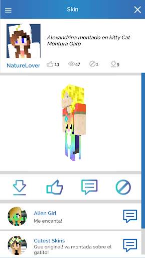 QB9 3D Skin Editor für Minecraft screenshot 6