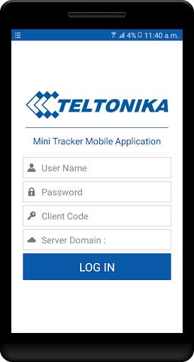 Mini Tracker Application स्क्रीनशॉट 1